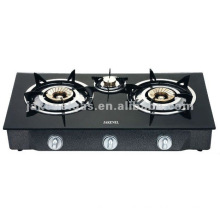 Glass Top Triple Burner tabel газовая плита, газовая плита